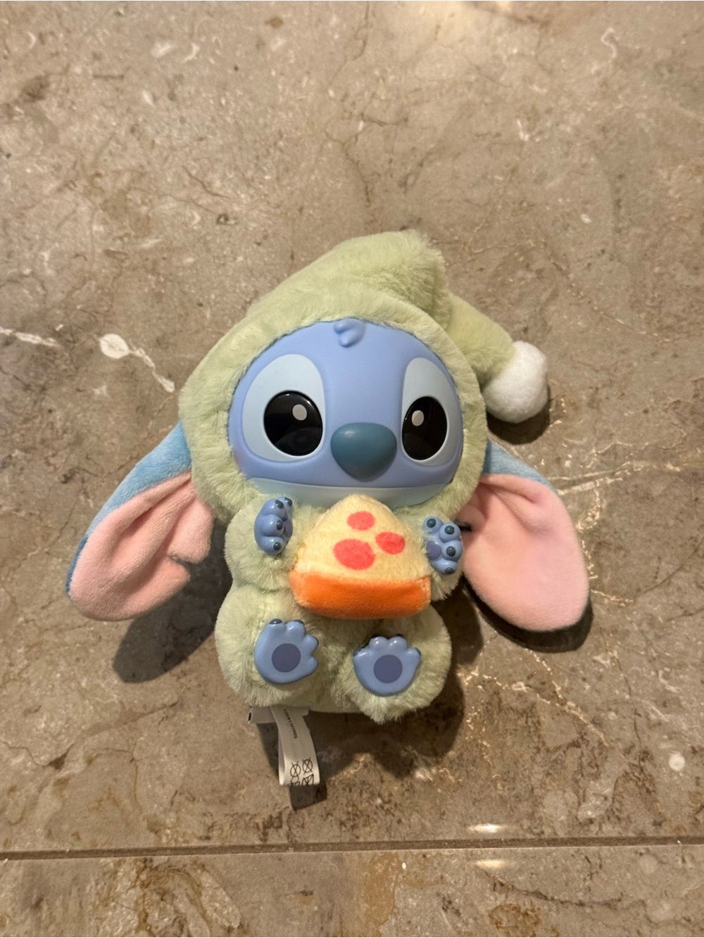 Stitch pizza mini plushie